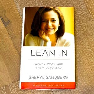 Lean In by Sheryl Sandburg Hardcover Book